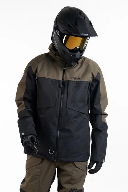 Jethwear - Venture Jakke  - SAFE Black/Olive 