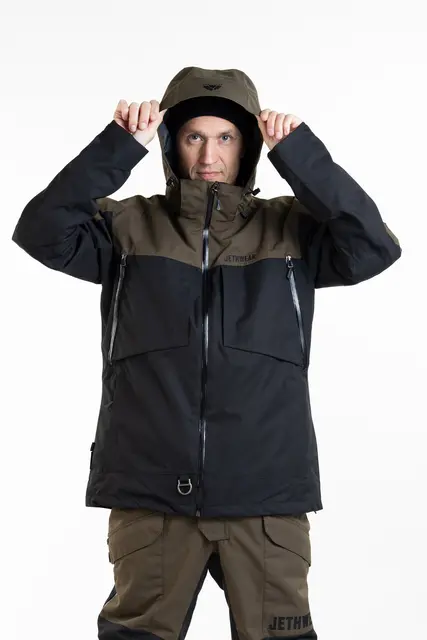 Jethwear - Venture Jakke  - SAFE Black/Olive 