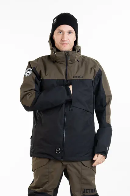 Jethwear - Venture Jakke  - SAFE Black/Olive 