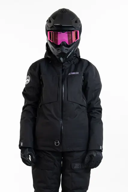 Jethwear - Venture Jakke  - SAFE Black/Purple 