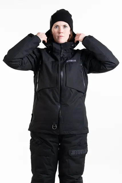 Jethwear - Venture Jakke  - SAFE Black/Purple 