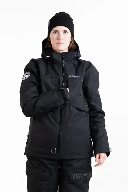 Jethwear - Venture Jakke  - SAFE Black/Purple 