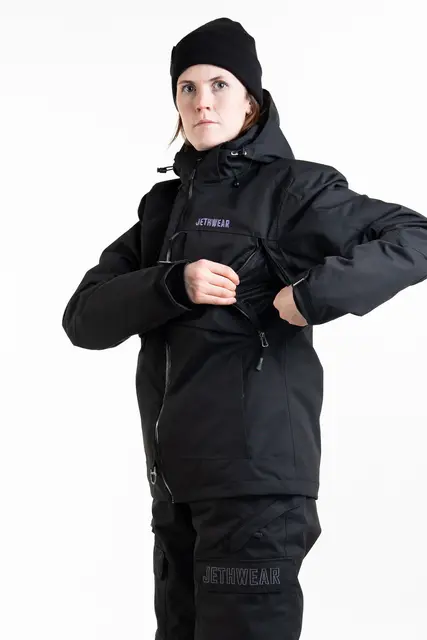 Jethwear - Venture Jakke  - SAFE Black/Purple 