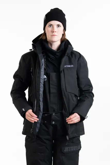 Jethwear - Venture Jakke  - SAFE Black/Purple 