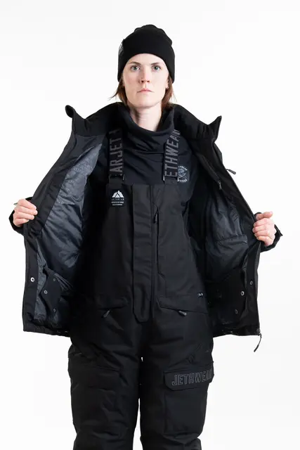 Jethwear - Venture Jakke  - SAFE Black/Purple 
