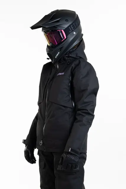 Jethwear - Venture Jakke  - SAFE Black/Purple 