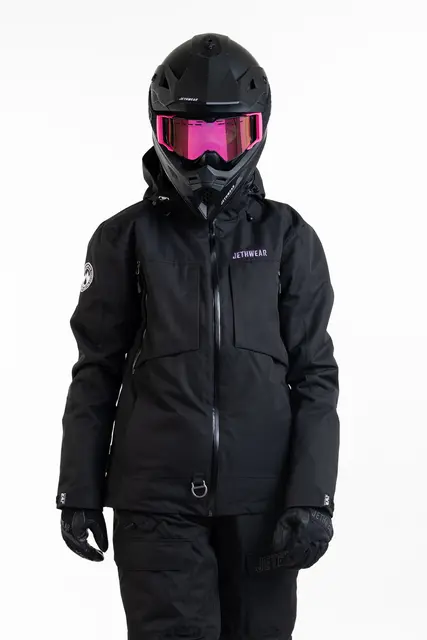 Jethwear - Venture Jakke  - SAFE Black/Purple 