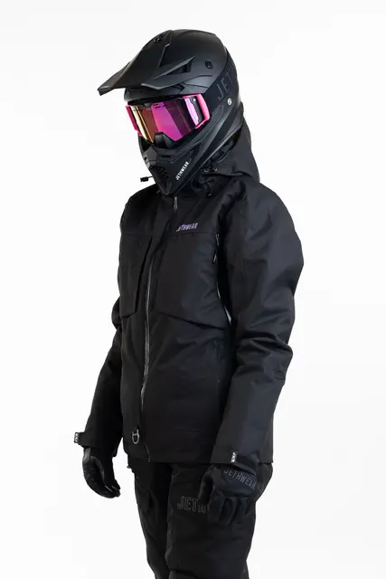 Jethwear - Venture Jakke  - SAFE Black/Purple 
