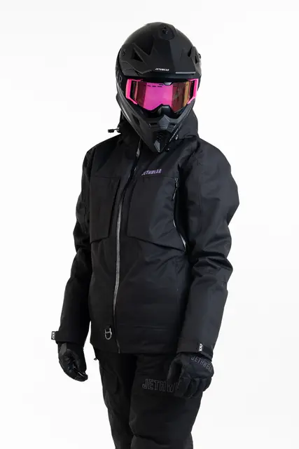 Jethwear - Venture Jakke  - SAFE Black/Purple 