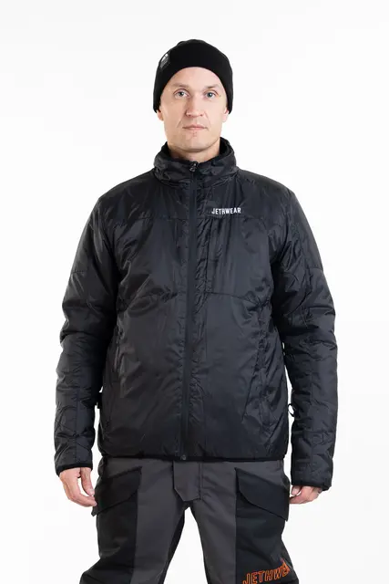 Jethwear - Adapt Jakke , 3in1 Black/Iron/Orange 