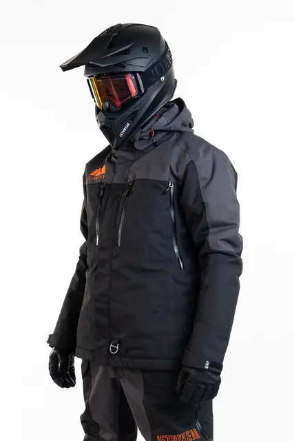 Jethwear - Adapt Jakke , 3in1 Black/Iron/Orange 