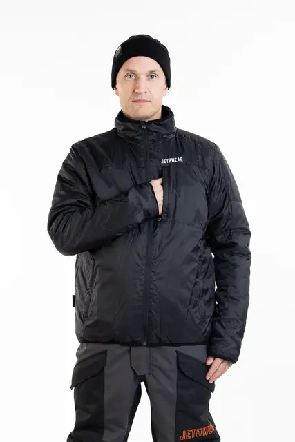 Jethwear - Adapt Jakke , 3in1 Black/Iron/Orange 