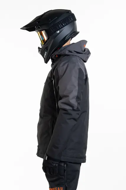 Jethwear - Adapt Jakke , 3in1 Black/Iron/Orange 