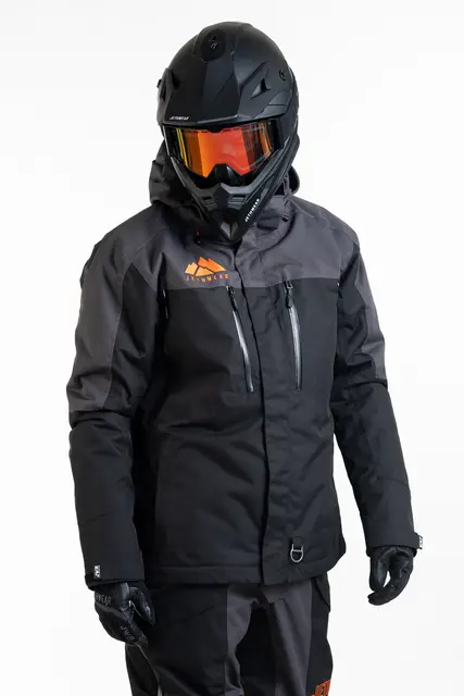Jethwear - Adapt Jakke , 3in1 Black/Iron/Orange 