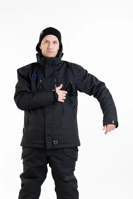 Jethwear - Adapt Jakke , 3in1 Black/Cobalt 