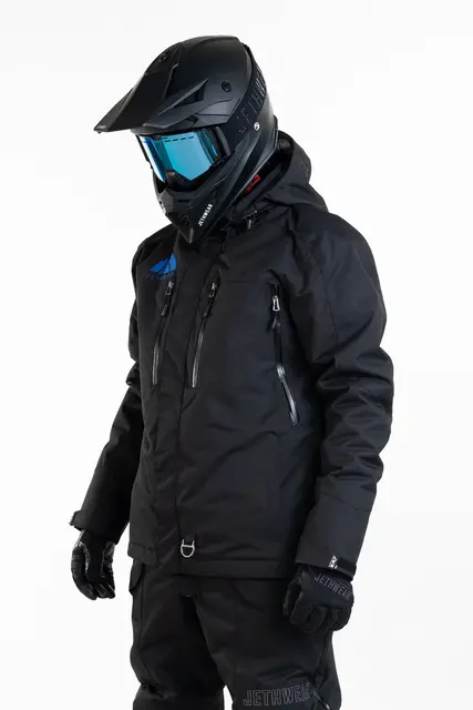 Jethwear - Adapt Jakke , 3in1 Black/Cobalt 