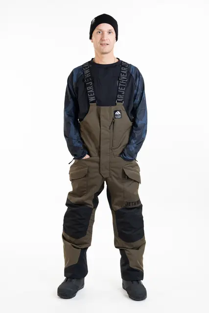 Jethwear - M's Treeline BIB-Bukse  Skall Olive 