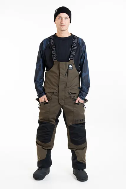 Jethwear - M's Treeline BIB-Bukse  Skall Olive 