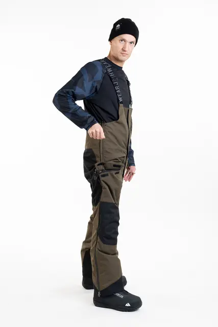 Jethwear - M's Treeline BIB-Bukse  Skall Olive 