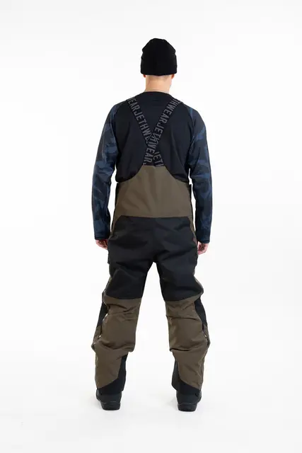 Jethwear - M's Treeline BIB-Bukse  Skall Olive 