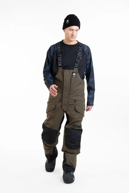 Jethwear - M's Treeline BIB-Bukse  Skall Olive 