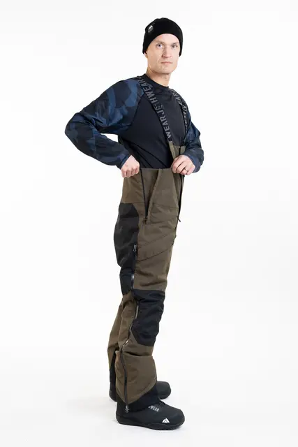 Jethwear - M's Treeline BIB-Bukse  Skall Olive 