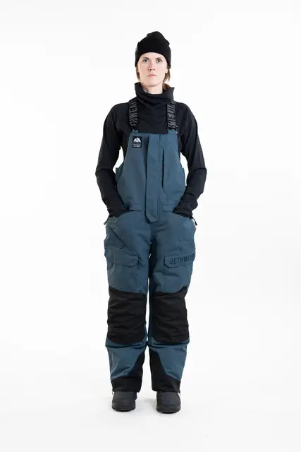 Jethwear - W's Treeline BIB-Bukse, 60g Deep Sea 