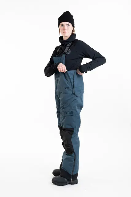 Jethwear - W's Treeline BIB-Bukse, 60g Deep Sea 