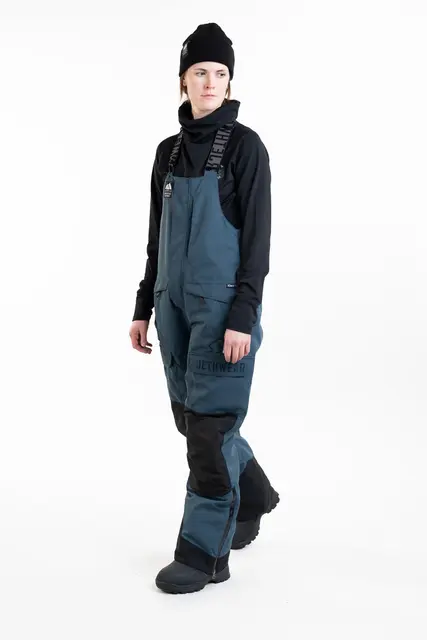 Jethwear - W's Treeline BIB-Bukse, 60g Deep Sea 