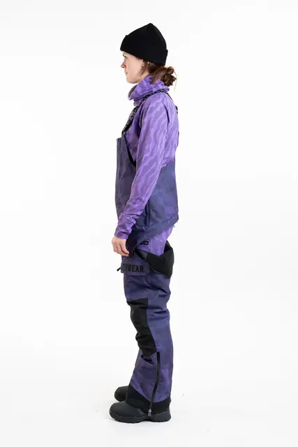 Jethwear - W's Treeline BIB-Bukse, 60g Purple 