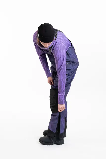 Jethwear - W's Treeline BIB-Bukse, 60g Purple 
