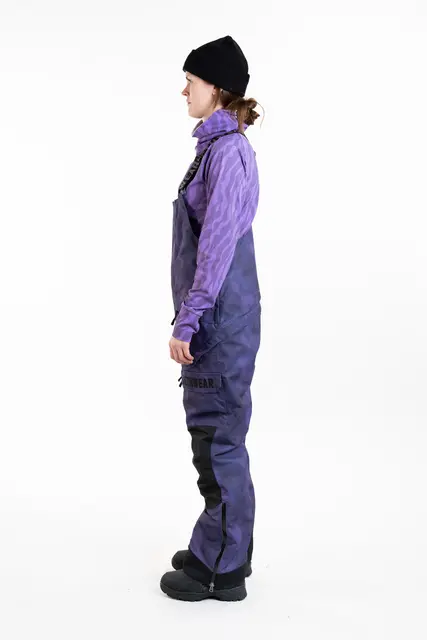 Jethwear - W's Treeline BIB-Bukse, 60g Purple 