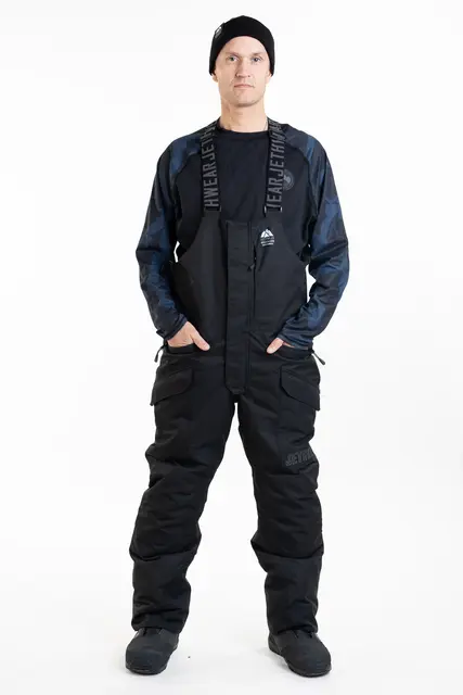Jethwear - M's Treeline BIB-Bukse -SAFE Black 