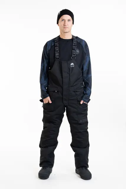 Jethwear - M's Treeline BIB-Bukse -SAFE Black 