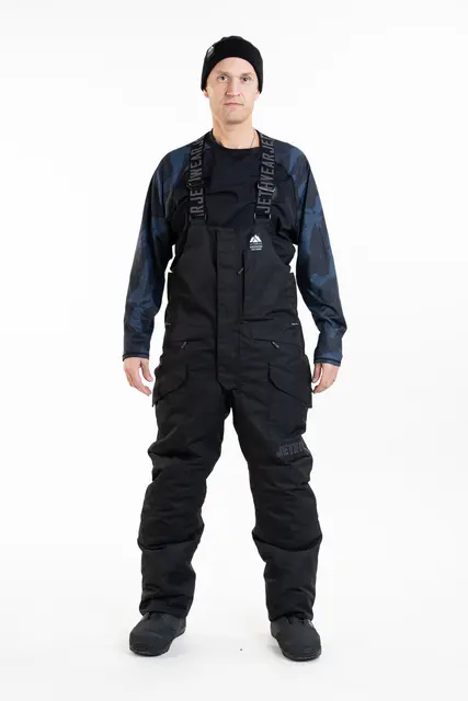 Jethwear - M's Treeline BIB-Bukse -SAFE Black 
