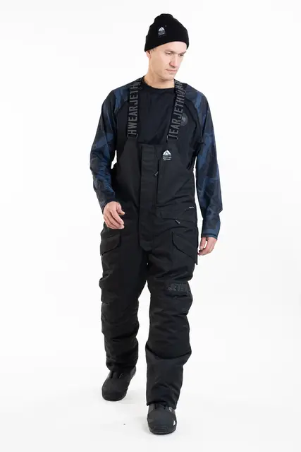 Jethwear - M's Treeline BIB-Bukse -SAFE Black 