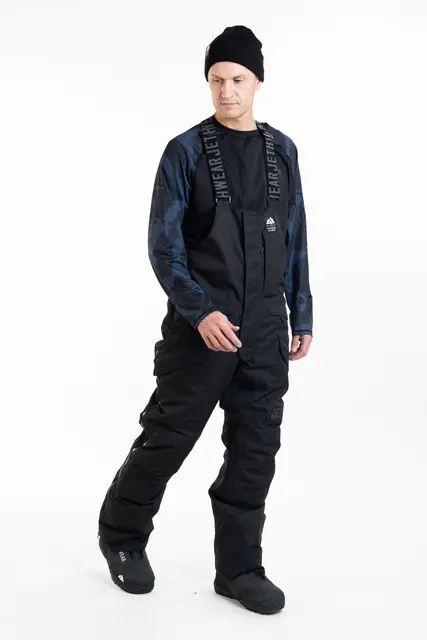 Jethwear - M's Treeline BIB-Bukse -SAFE Black 