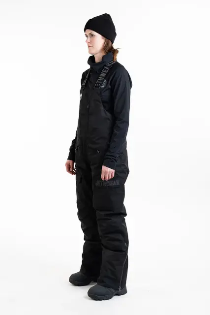 Jethwear - W's Treeline BIB-Bukse, 60g Black 