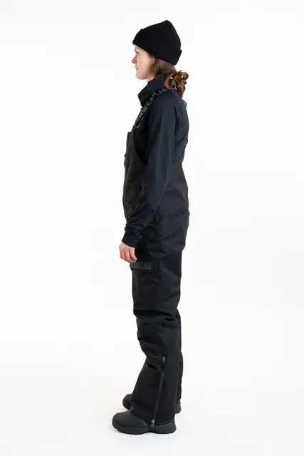 Jethwear - W's Treeline BIB-Bukse, 60g Black 