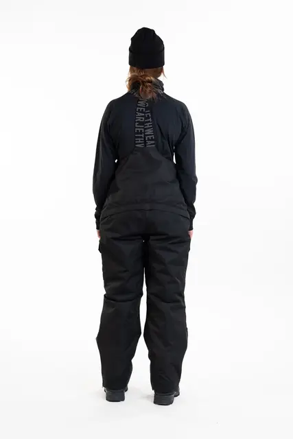 Jethwear - W's Treeline BIB-Bukse, 60g Black 