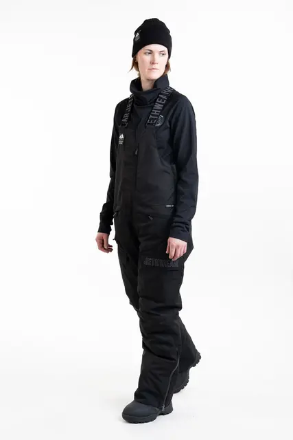 Jethwear - W's Treeline BIB-Bukse, 60g Black 