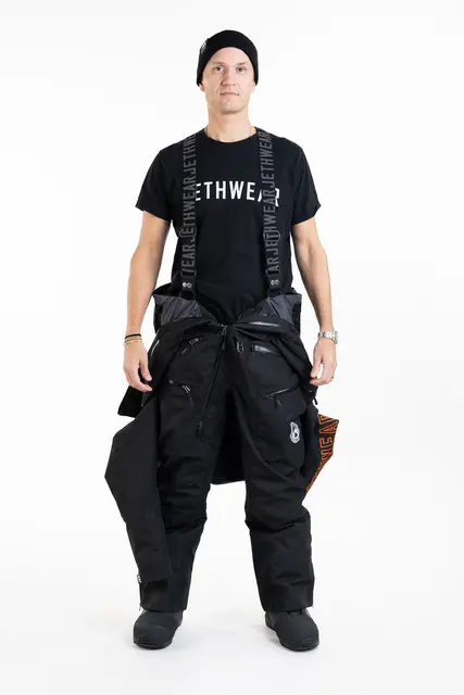 Jethwear - The One V2  Skall Black/Orange 