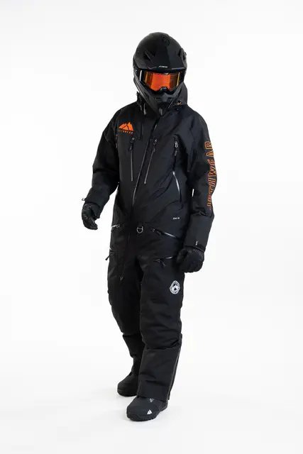 Jethwear - The One V2  Skall Black/Orange 