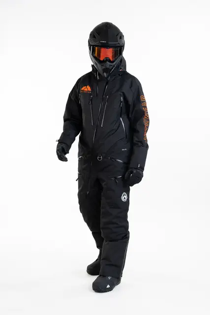 Jethwear - The One V2  Skall Black/Orange 