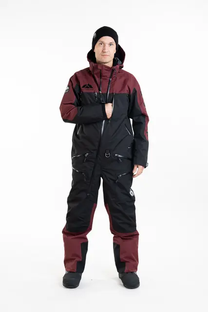 Jethwear - The One V2  Skall Black/Burgundy 