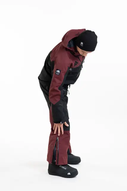 Jethwear - The One V2  Skall Black/Burgundy 