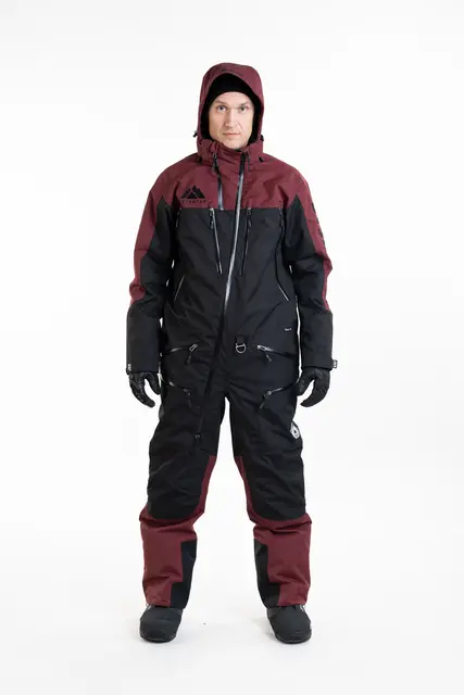 Jethwear - The One V2  Skall Black/Burgundy 