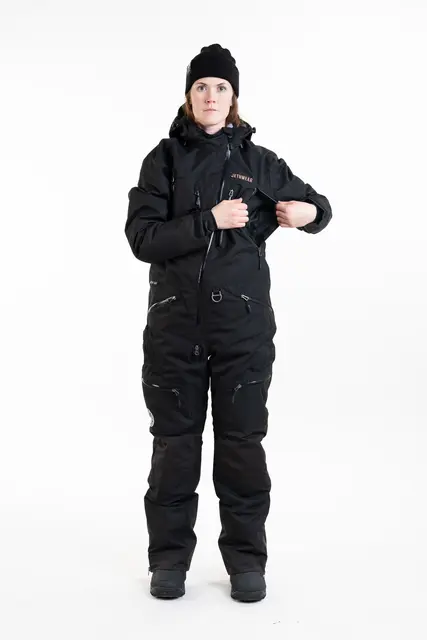 Jethwear - W's Venture Suit  - SAFE Black/Rose 