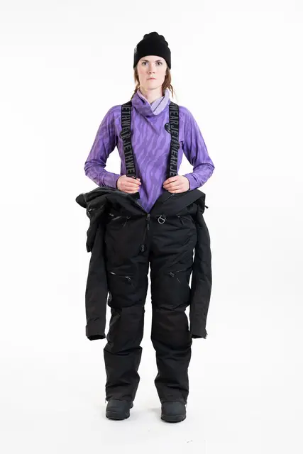 Jethwear - W's Venture Suit  - SAFE Black/Rose 