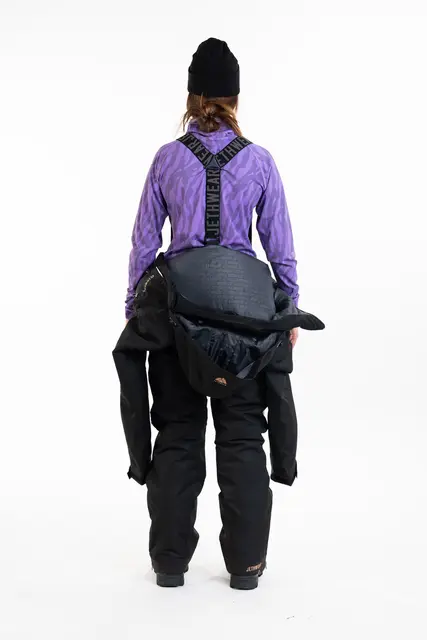 Jethwear - W's Venture Suit  - SAFE Black/Rose 